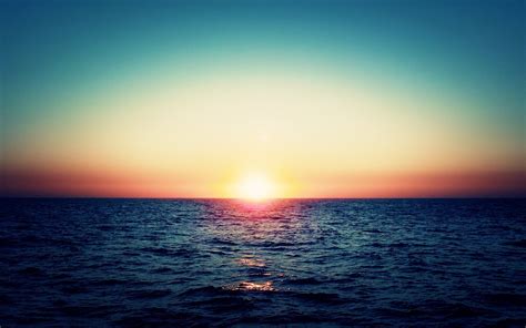 Ocean sunset horizon wallpaper | 2560x1600 | #31206