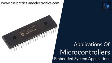 Applications Of Microcontrollers, Embedded System Applications