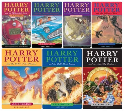 Potter Talk: Retrospective Of Harry Potter Book Covers | atelier-yuwa ...