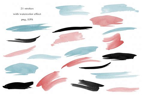 Watercolor Vector brushes | Vector brush, Graphic design projects ...