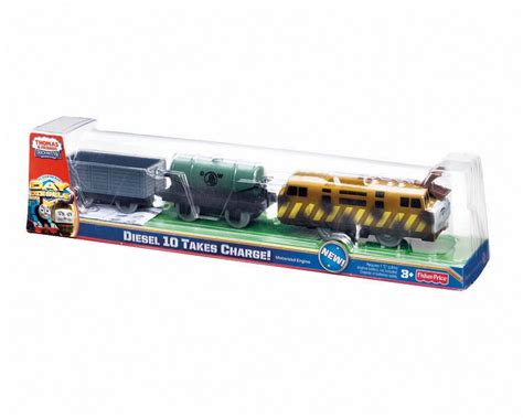 Fisher-Price Thomas Friends Trackmaster Diesel 10 Takes Charge ...