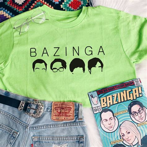 Bazinga Silhouette T-Shirt - Nowstalgia