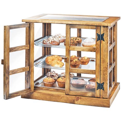 Cal-Mil 3621-99 Madera Reclaimed Wood 3 Tier Paneled Bakery Display ...