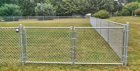 Residential Chain Link Fence Swing Gates - Single or Double