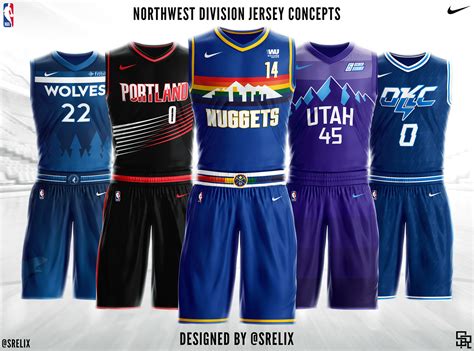 SRELIX Portfolio - NBA Jersey Concepts