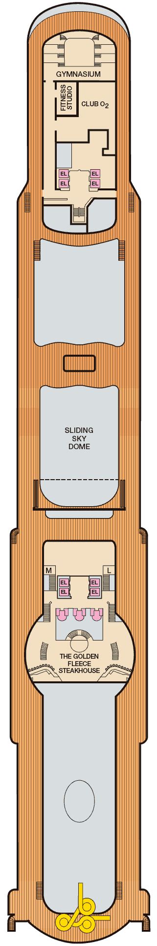 Carnival Legend deck plans - Cruiseline.com