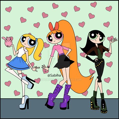 Grown Up Powerpuff Girls by Suchichi on DeviantArt