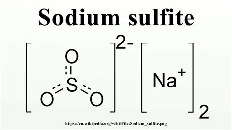 Sodium sulfite - YouTube