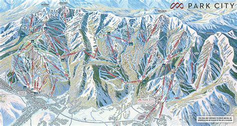 New Park City Ski Resort Trail Map