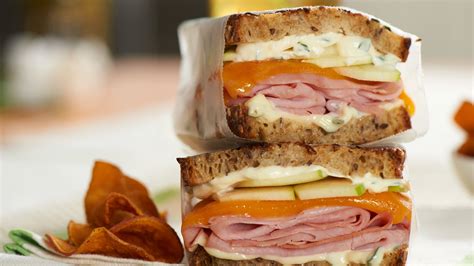 Grilled Country Ham & Cheese Sandwich Recipe