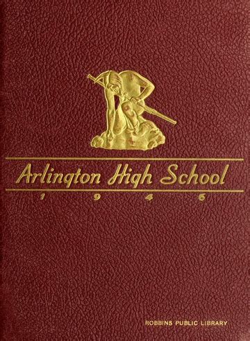 Arlington High School yearbook : Arlington High School (Arlington, Mass ...