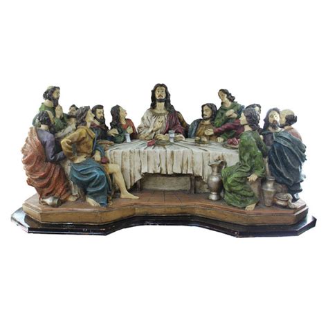 60cm religious famous the last supper sculpture (CA021) - Statues ...