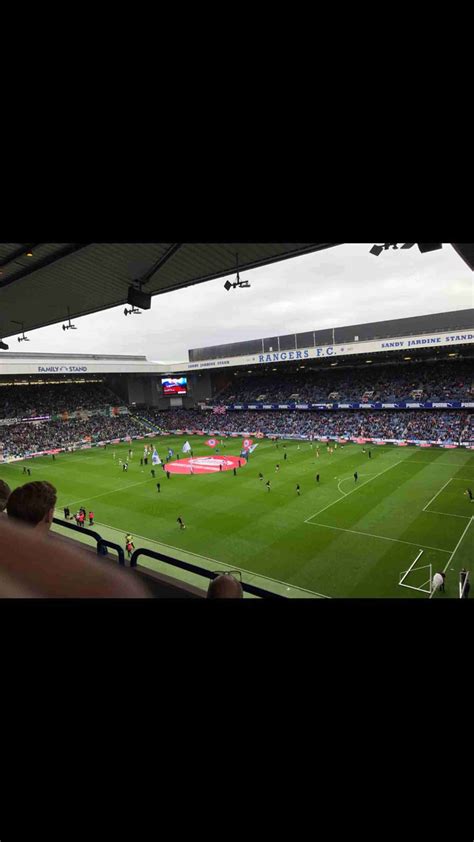 Ibrox Stadium - View from Seat Block CD2