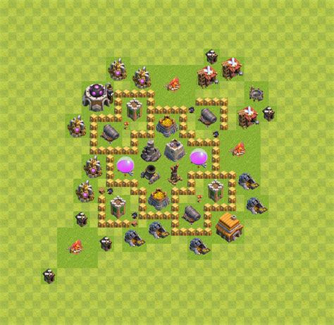 Town Hall Level 5 Farming Layout