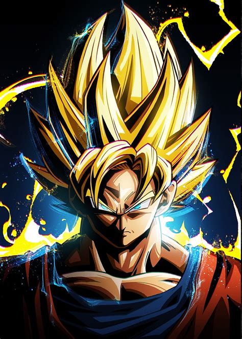 Dragon Ball Z Goku Super Saiyan | Anime dragon ball goku, Dragon ball ...