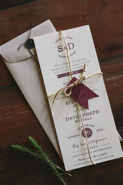 10 Creative and Gorgeous DIY Wedding Invitation Ideas - hitched.co.uk