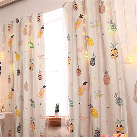 Fresh Velcro Curtains Windows Soundproof Shading Cloth Curtains 1Pcs ...