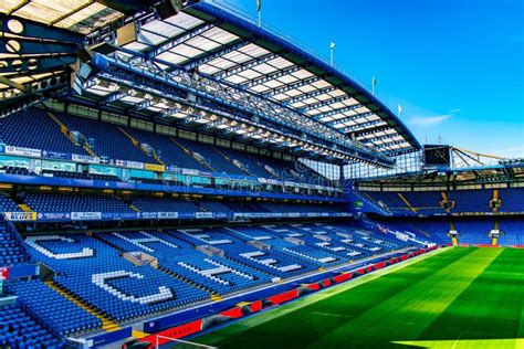 Stamford Bridge Football Stadium for Chelsea Club Editorial Photo ...