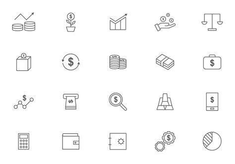 Financial Icons Free Vector Art - (30178 Free Downloads)