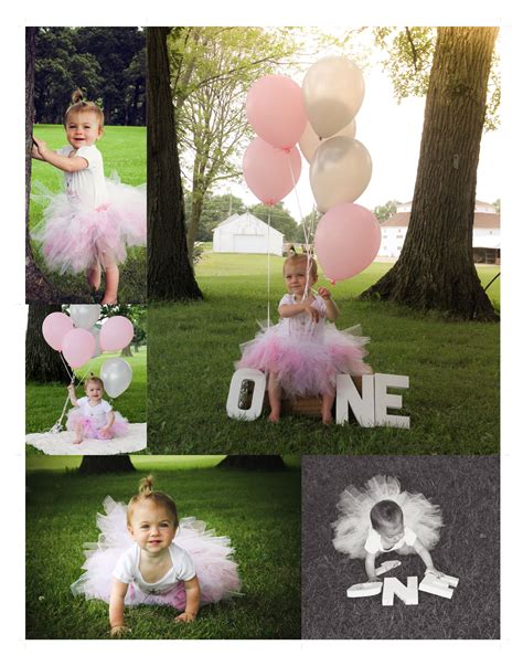 Little Girl Birthday Photoshoot Ideas