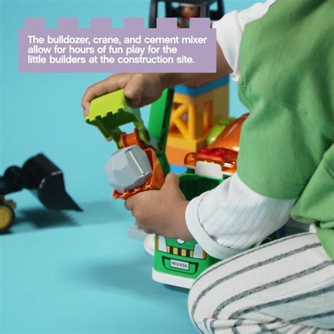 The LEGO DUPLO Construction Site - Hammacher Schlemmer