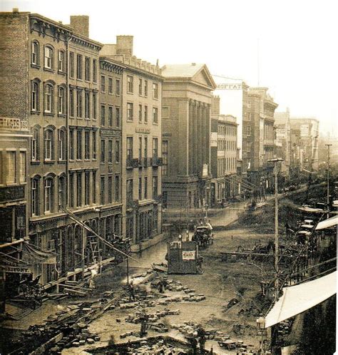 This is believed to be the earliest photograph of NYC.Taken at Broadway ...