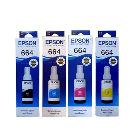 Original Tinta Printer Epson 70ml - 664 - Sadar Jaya Komputer