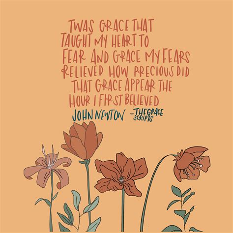 John newton hymns grace relieved my fears free scripture lockscreen ...