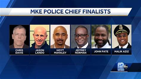 Meet the finalists for Milwaukee police chief