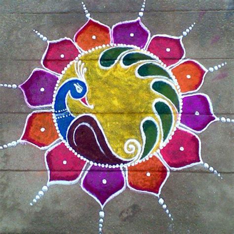 15 Best Colourful Rangoli Designs and Patterns | Styles At Life