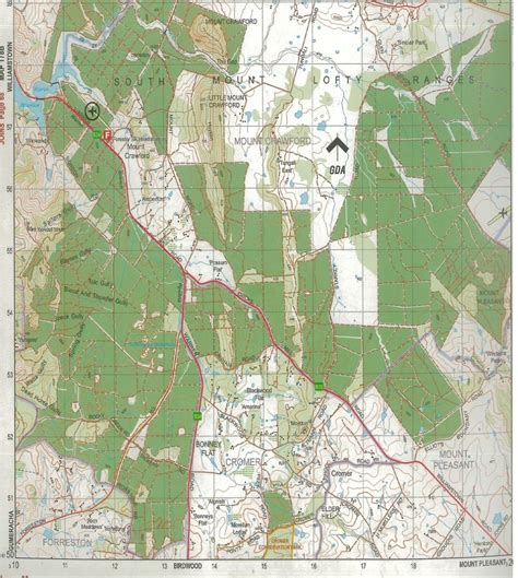 Crawford map 2013 | Bushwalking Leadership SA