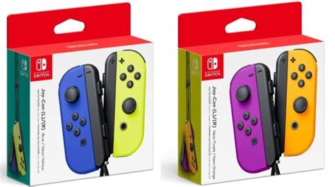 New Nintendo Switch Neon Joy-Con Colors Are up for Pre-Order