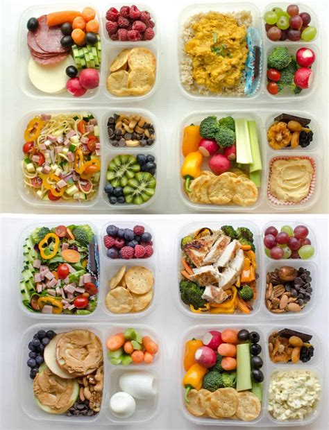 8 Adult Lunch Box Ideas | Healthy Meal Prep Recipes for Work Lunches