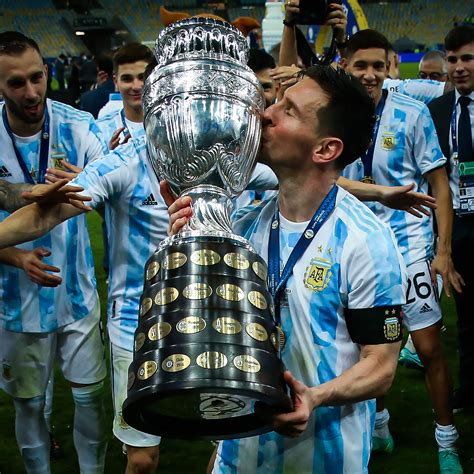 Copa America 2021: Lionel Messi wins first senior International trophy ...