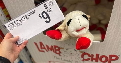 This HUGE Lamb Chop Dog Toy is ONLY $9.98 at Sam's Club | Hip2Save