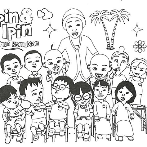 Koleksi Gambar Mewarnai Upin Dan Ipin Azhan Co – NBKomputer