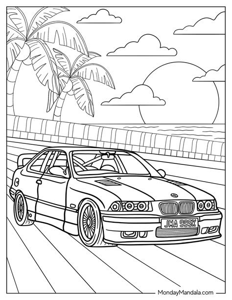 20 BMW Coloring Pages (Free PDF Printables)