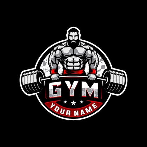 Premium Vector | Bodybuilding and gym logo