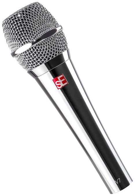 sE Electronics V7 Supercardioid Dynamic Vocal Microphone - Chrome ...