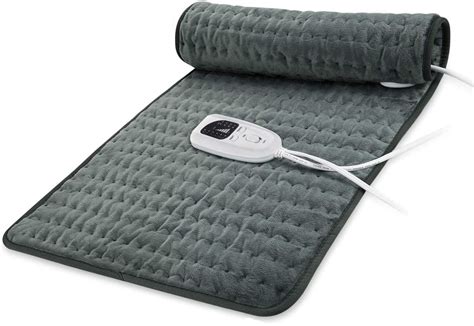 Heating Pad, Electric Heat Pad for Back Pain and Cramps Relief ...