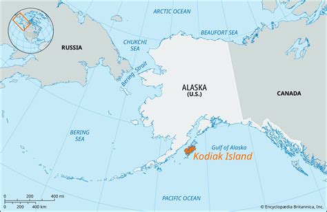 Kodiak Island | Alaska, Map, & Facts | Britannica