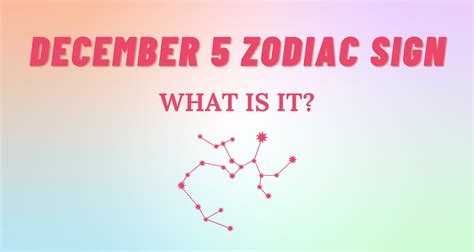 December 5 Zodiac Sign Explained | So Syncd