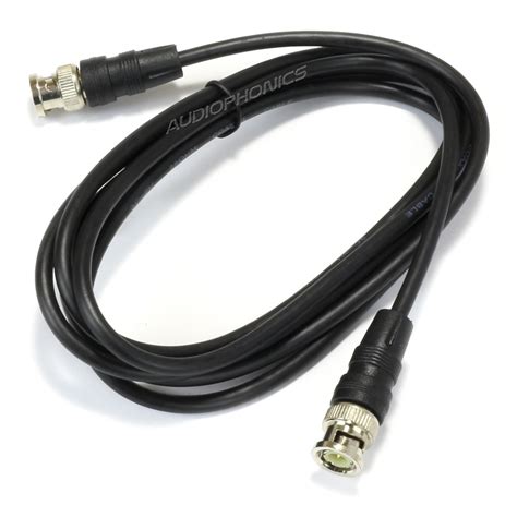 Digital Coaxial Cable Male / Male BNC-BNC 75 Ohm 2m - Audiophonics