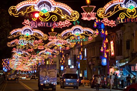 Deepavali: The Festival of Lights 2018 in Singapore - Dates & Map