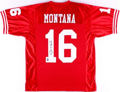 Joe Montana Signed 49ers Jersey (Montana Hologram) | Pristine Auction