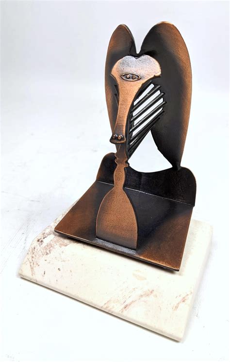 Sold Price: PABLO PICASSO MODEL OF CHICAGO HORSE SCULPTURE. MOUNTE ...