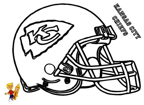 Printable Kansas City Chiefs Helmet Coloring Page - Free Printable ...