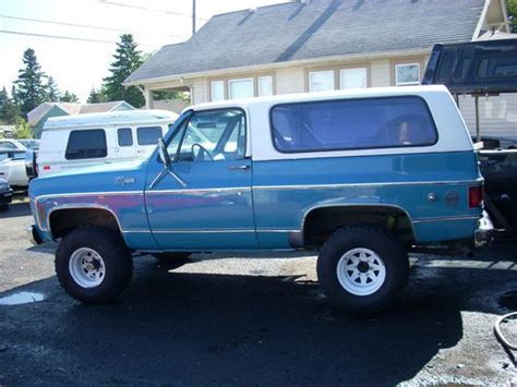 Buy used 1973 Chevy K5 Blazer - Fully Convertible - Lots of Original ...