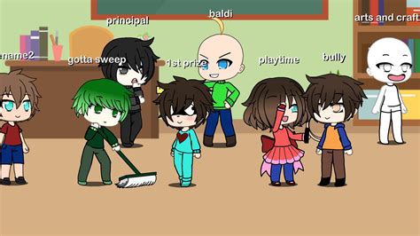 Character Baldi's Basics Anime - Fight for This