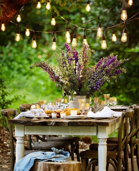 Elegant Backyard Party Decorations